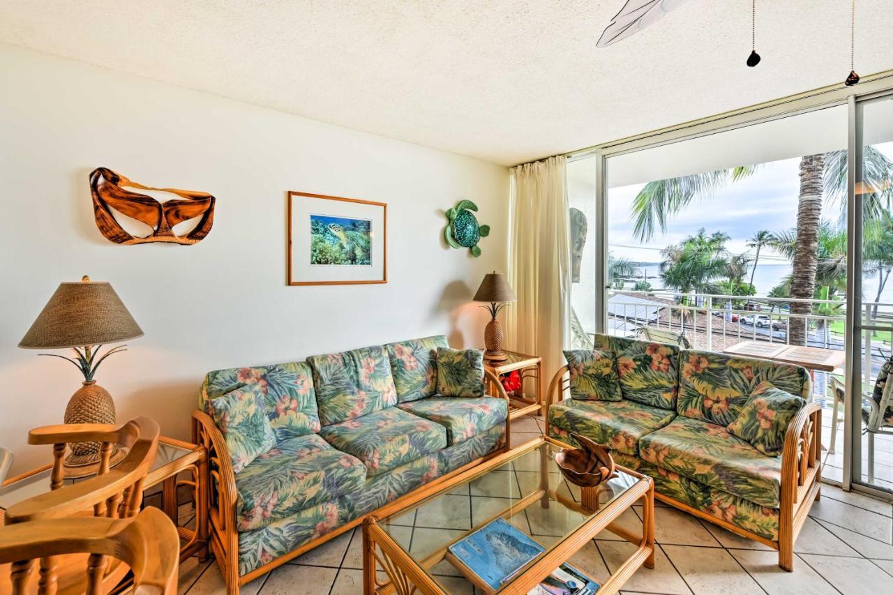 Condo With Private Lanai, Ocean View And On-Site Pool! Kihei Dış mekan fotoğraf